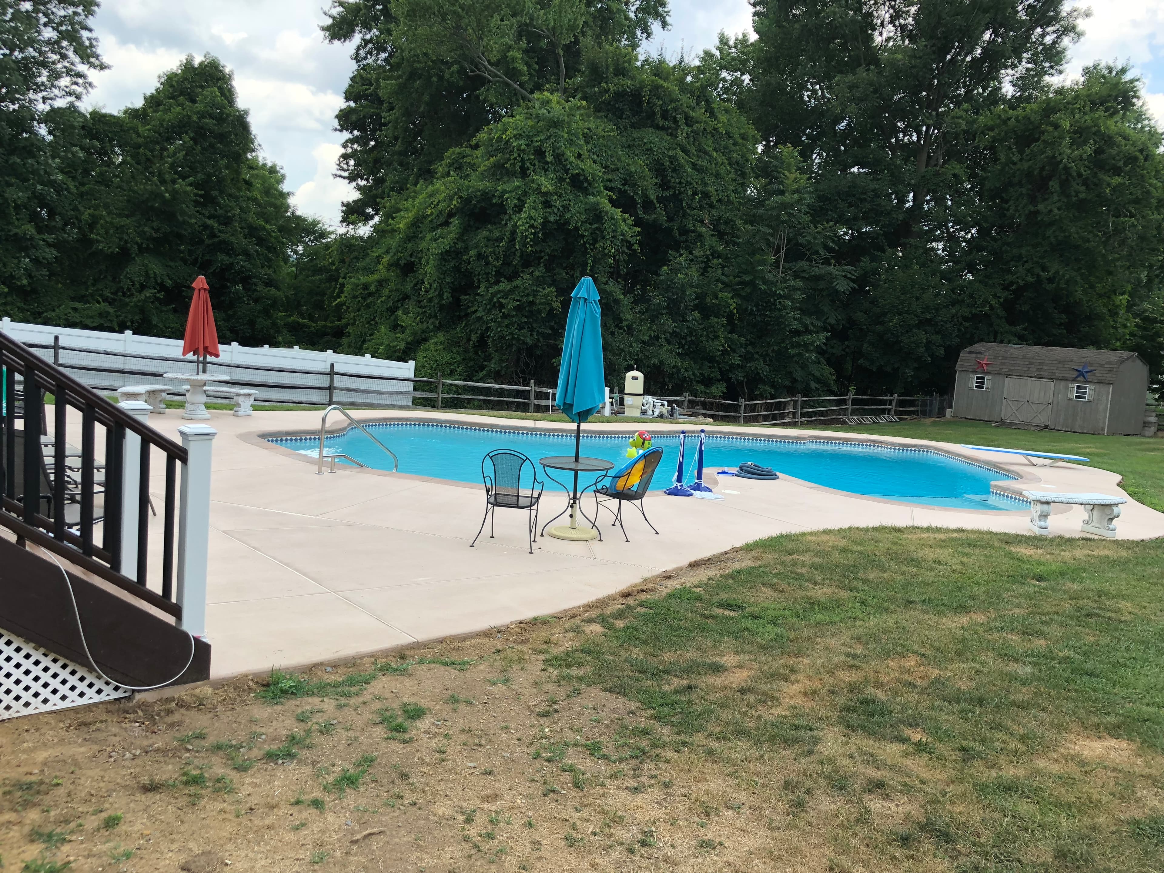 Kitchen after renovation with updated cabinetry and lighting