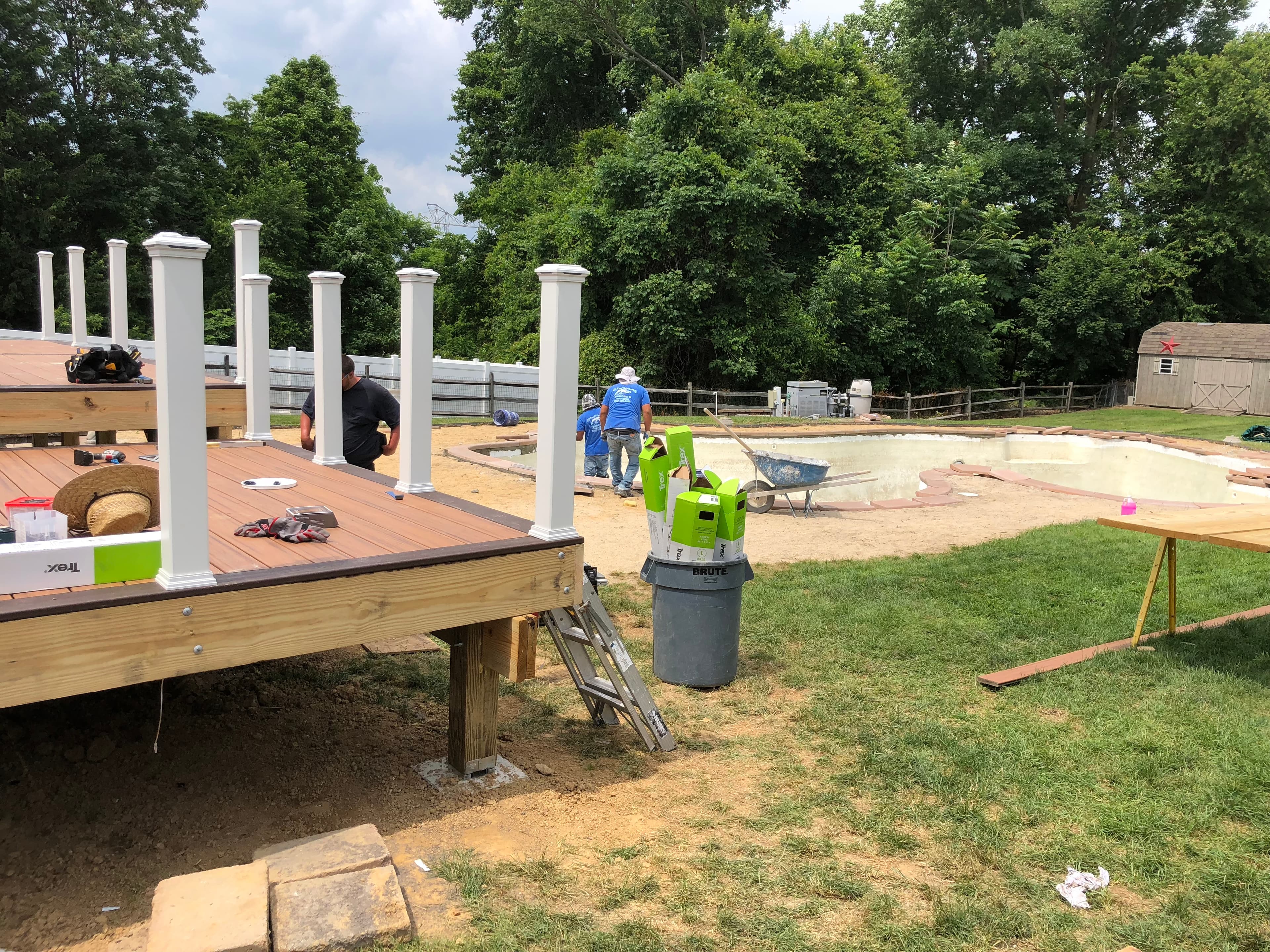 Kitchen before renovation with dated finishes