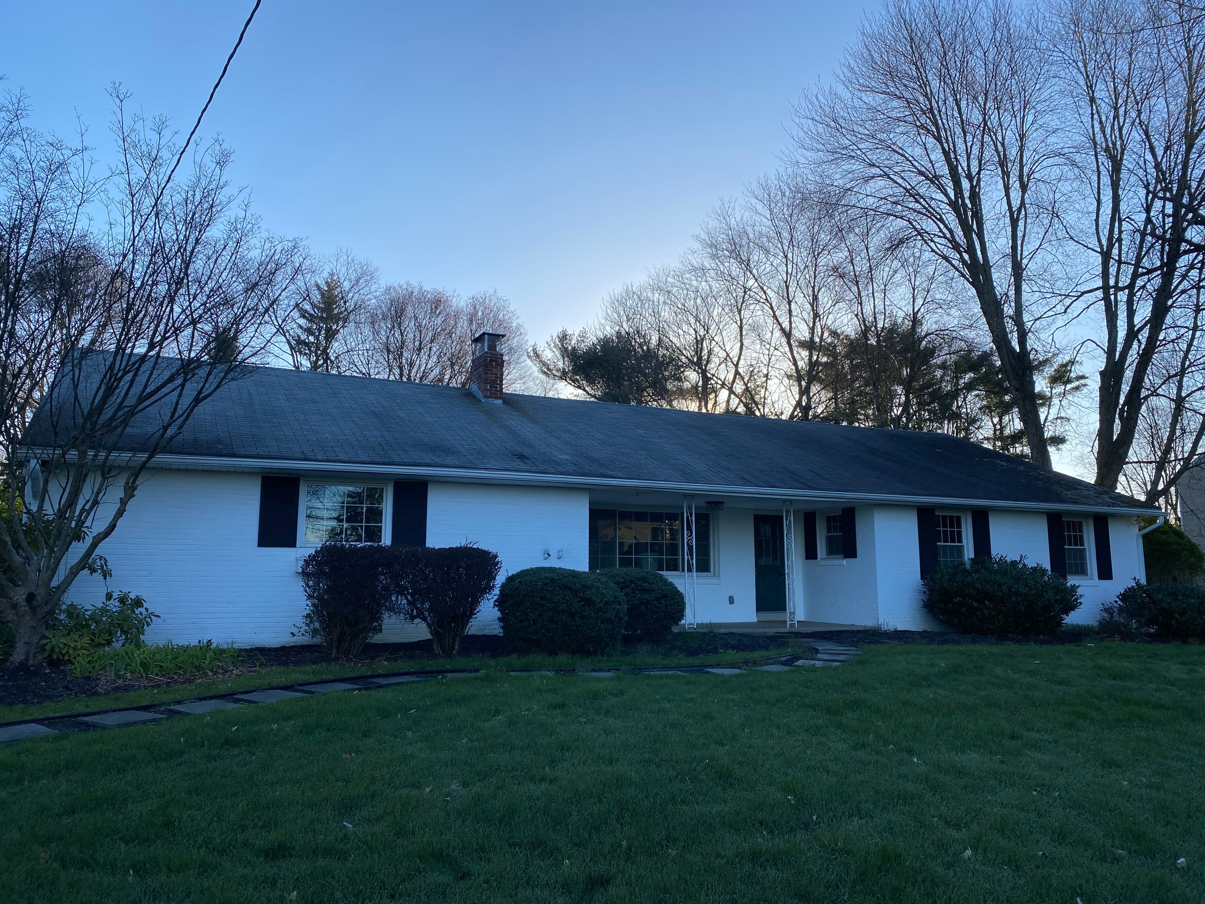 Home exterior before addition