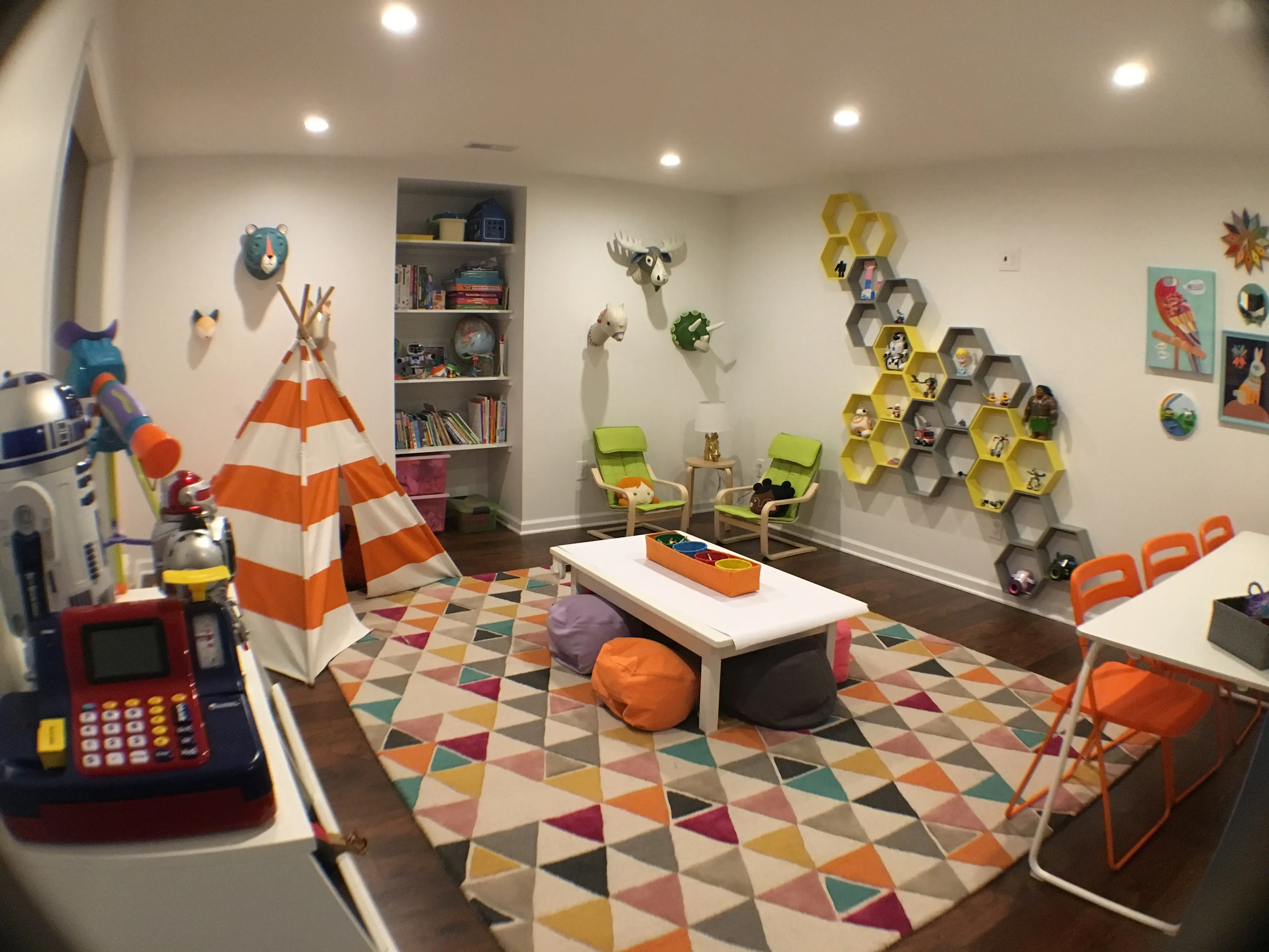 Basement before finishing